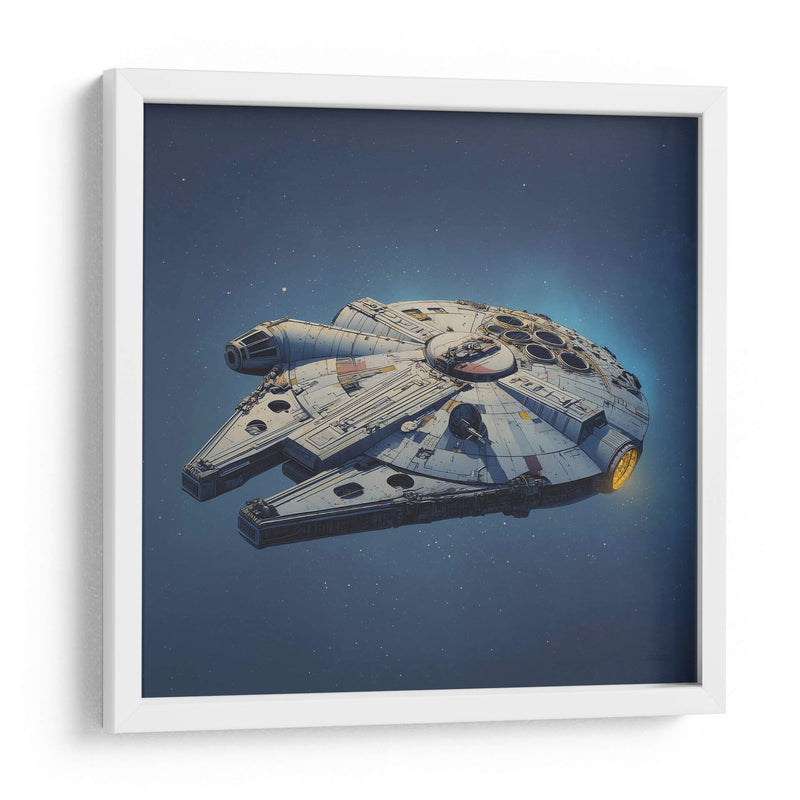 El Halcón Milenario - Hassan Sultan | Cuadro decorativo de Canvas Lab