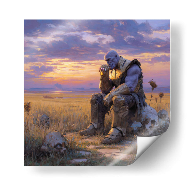 Thanos - Hassan Sultan | Cuadro decorativo de Canvas Lab