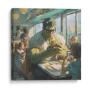 Una Hamburguesa Va a Arreglar Esto - Hassan Sultan | Cuadro decorativo de Canvas Lab