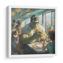 Una Hamburguesa Va a Arreglar Esto - Hassan Sultan | Cuadro decorativo de Canvas Lab