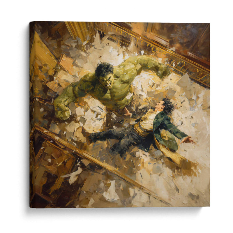 Ganó Hulk - Hassan Sultan | Cuadro decorativo de Canvas Lab