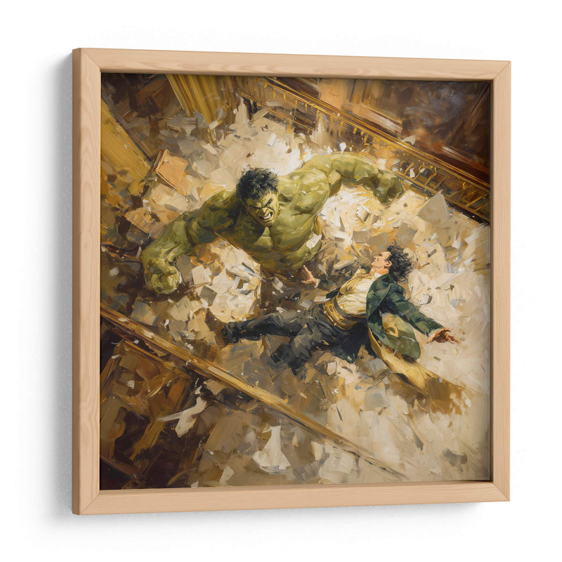 Ganó Hulk - Hassan Sultan | Cuadro decorativo de Canvas Lab