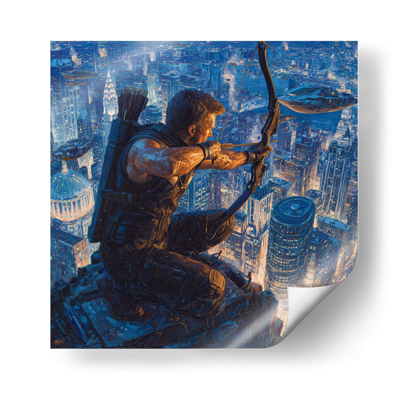 Hawkeye - Hassan Sultan | Cuadro decorativo de Canvas Lab