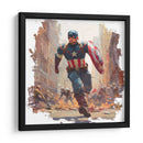 Capitán América - Hassan Sultan | Cuadro decorativo de Canvas Lab