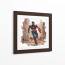 Capitán América - Hassan Sultan | Cuadro decorativo de Canvas Lab
