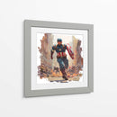 Capitán América - Hassan Sultan | Cuadro decorativo de Canvas Lab