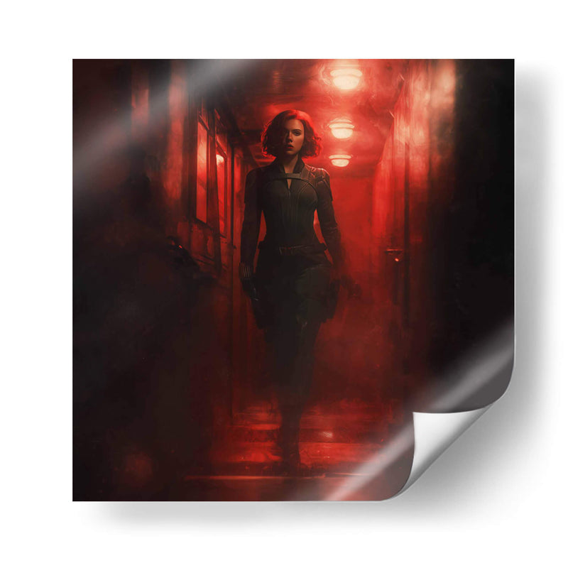 Viuda Negra - Hassan Sultan | Cuadro decorativo de Canvas Lab