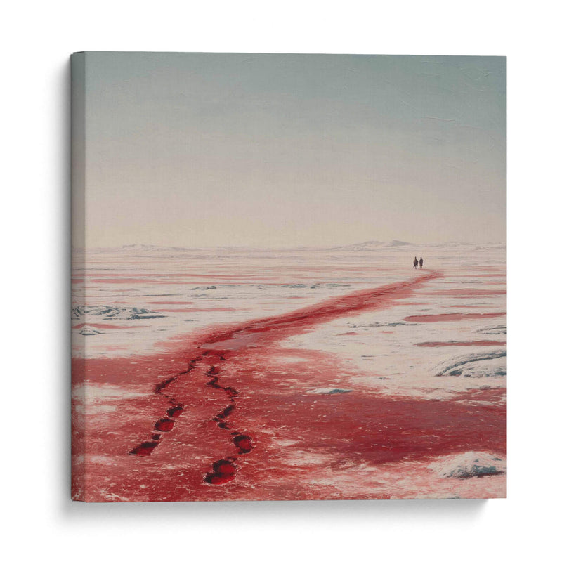 La Sal Roja de Crait - Hassan Sultan | Cuadro decorativo de Canvas Lab