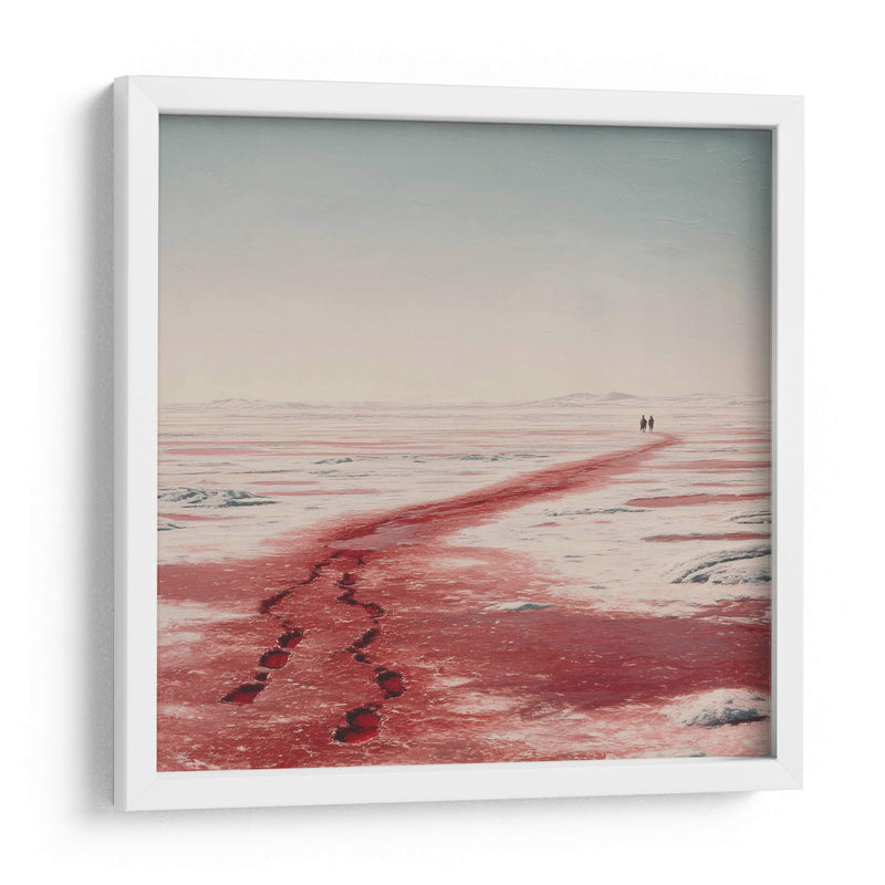 La Sal Roja de Crait - Hassan Sultan | Cuadro decorativo de Canvas Lab