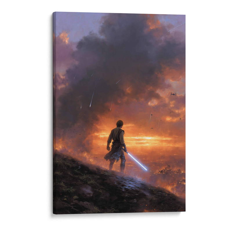 Los Jedi Han Fallado - Hassan Sultan | Cuadro decorativo de Canvas Lab