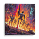 Droids Rebeldes - Hassan Sultan | Cuadro decorativo de Canvas Lab