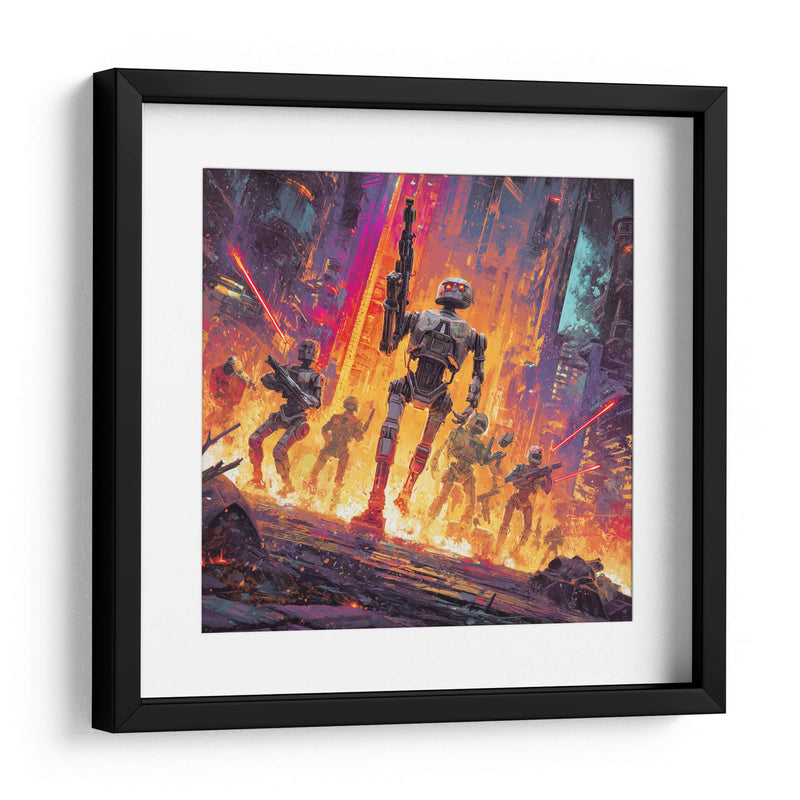 Droids Rebeldes - Hassan Sultan | Cuadro decorativo de Canvas Lab