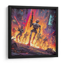 Droids Rebeldes - Hassan Sultan | Cuadro decorativo de Canvas Lab