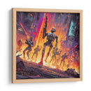 Droids Rebeldes - Hassan Sultan | Cuadro decorativo de Canvas Lab