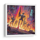 Droids Rebeldes - Hassan Sultan | Cuadro decorativo de Canvas Lab