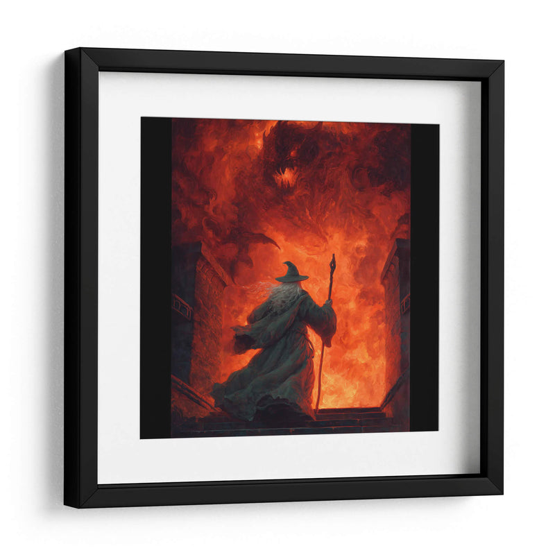 Gandalf vs Balrog - Hassan Sultan | Cuadro decorativo de Canvas Lab