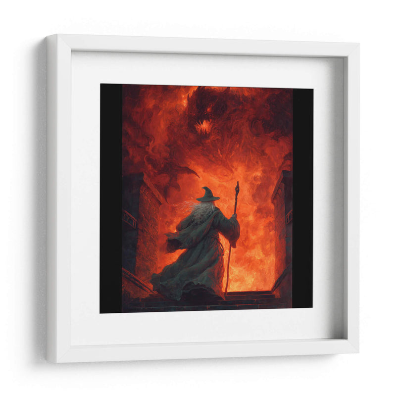 Gandalf vs Balrog - Hassan Sultan | Cuadro decorativo de Canvas Lab