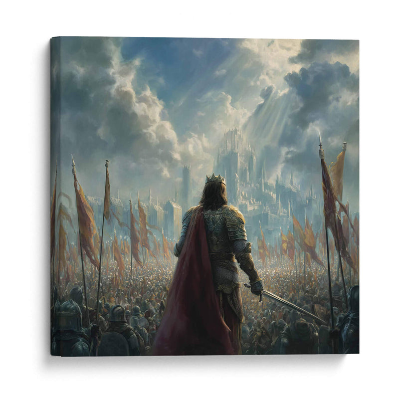 Aragorn Regresando Victorioso - Hassan Sultan | Cuadro decorativo de Canvas Lab
