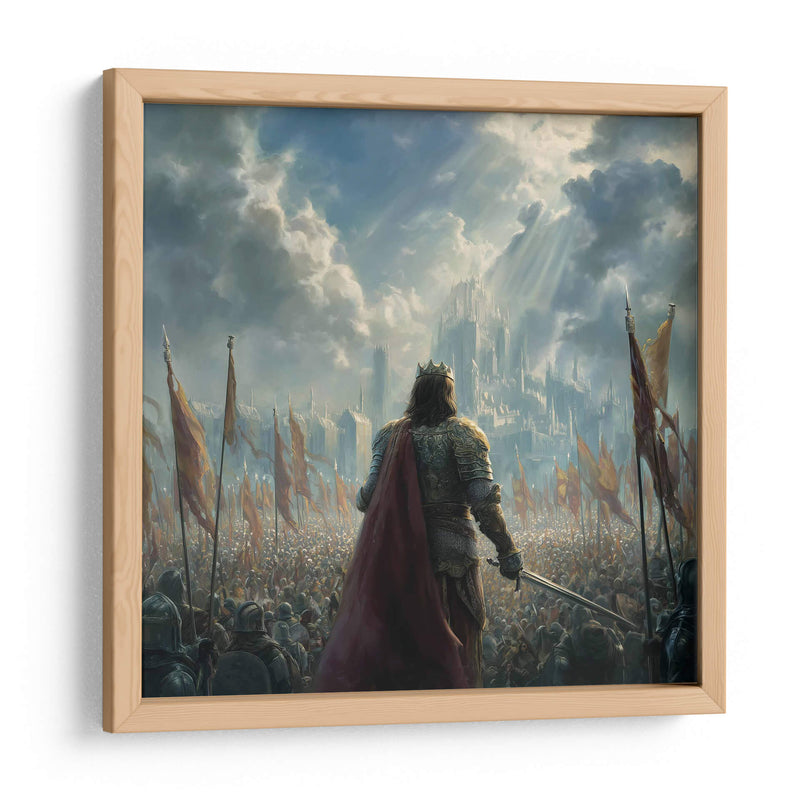 Aragorn Regresando Victorioso - Hassan Sultan | Cuadro decorativo de Canvas Lab