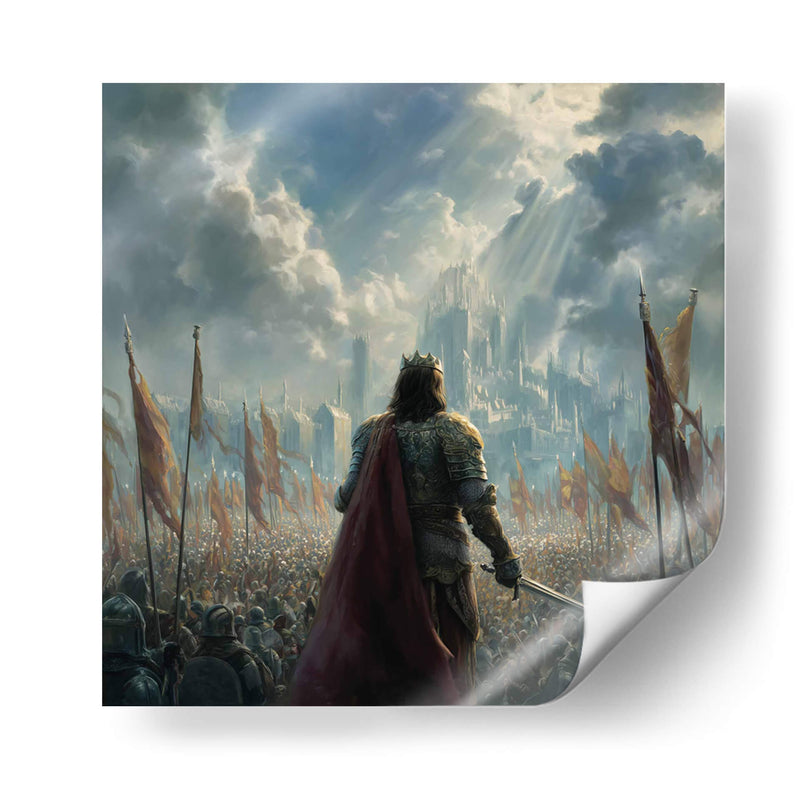 Aragorn Regresando Victorioso - Hassan Sultan | Cuadro decorativo de Canvas Lab