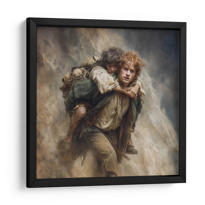 Llegando a la Cima - Hassan Sultan | Cuadro decorativo de Canvas Lab