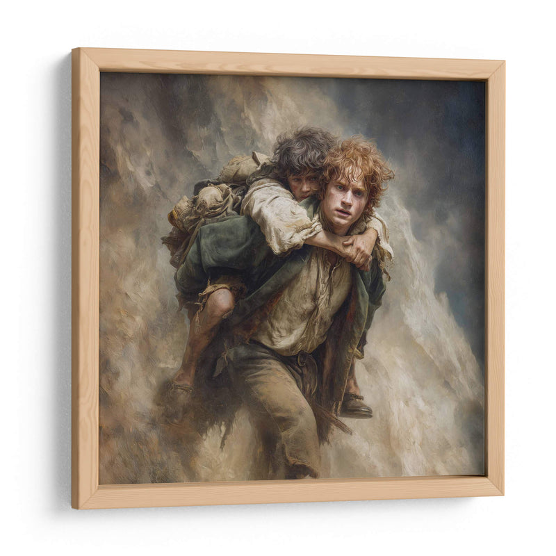 Llegando a la Cima - Hassan Sultan | Cuadro decorativo de Canvas Lab