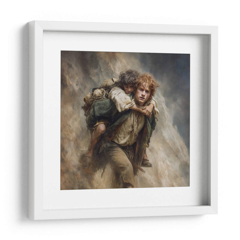 Llegando a la Cima - Hassan Sultan | Cuadro decorativo de Canvas Lab