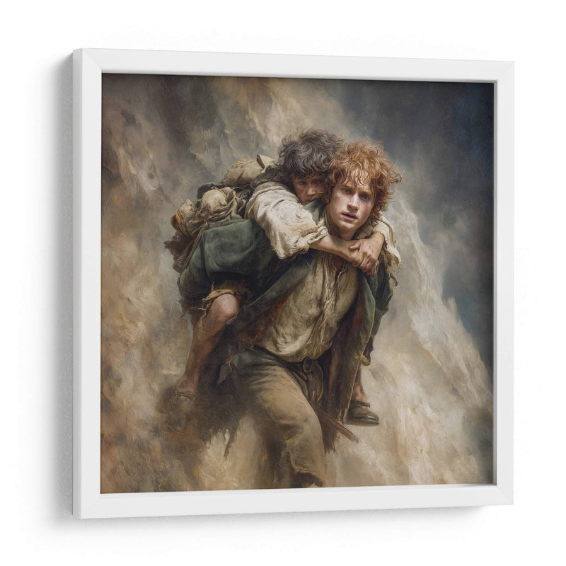 Llegando a la Cima - Hassan Sultan | Cuadro decorativo de Canvas Lab