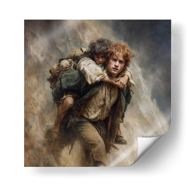 Llegando a la Cima - Hassan Sultan | Cuadro decorativo de Canvas Lab