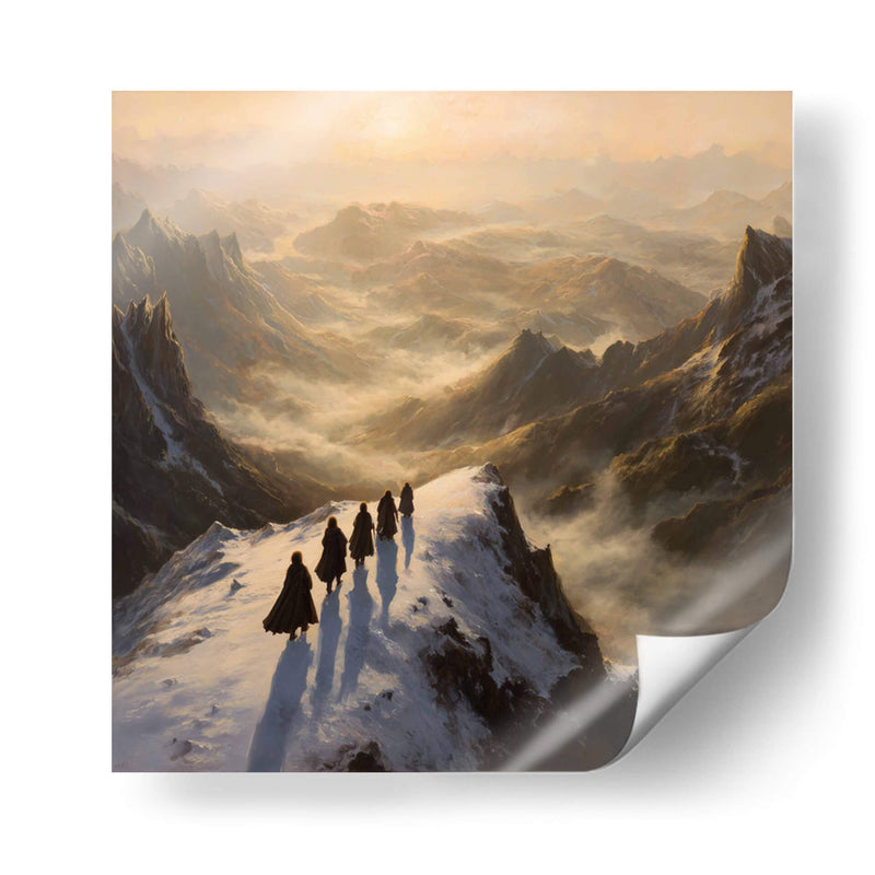 El Paso de Caradhras - Hassan Sultan | Cuadro decorativo de Canvas Lab