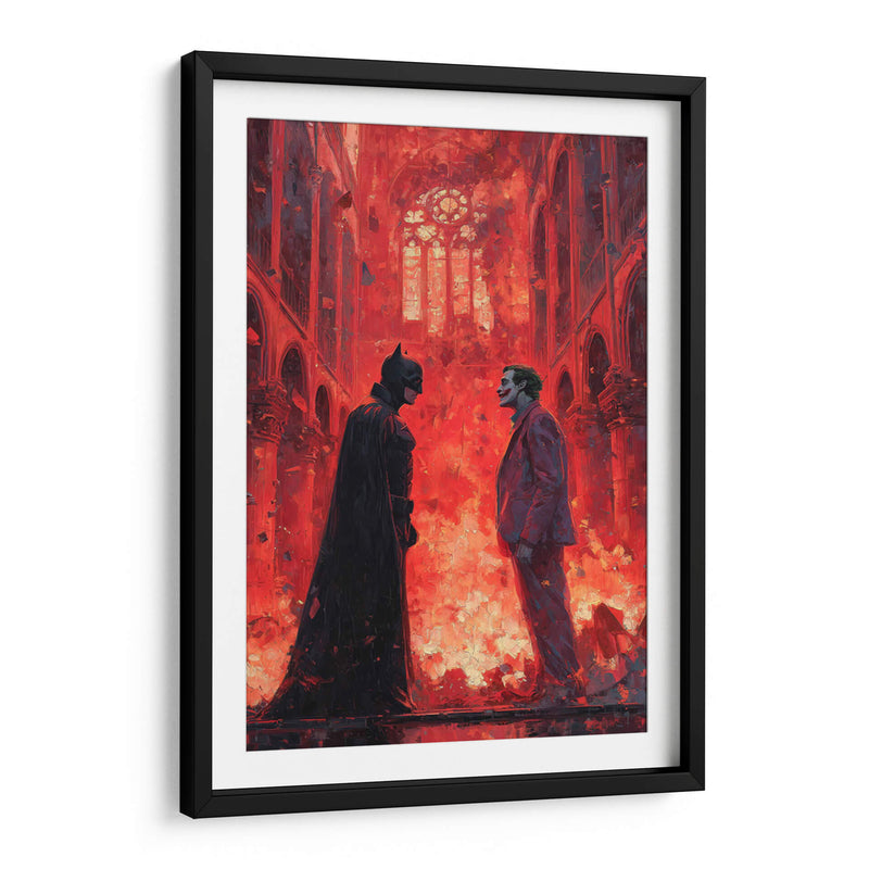 El Enfrentamiento - Hassan Sultan | Cuadro decorativo de Canvas Lab