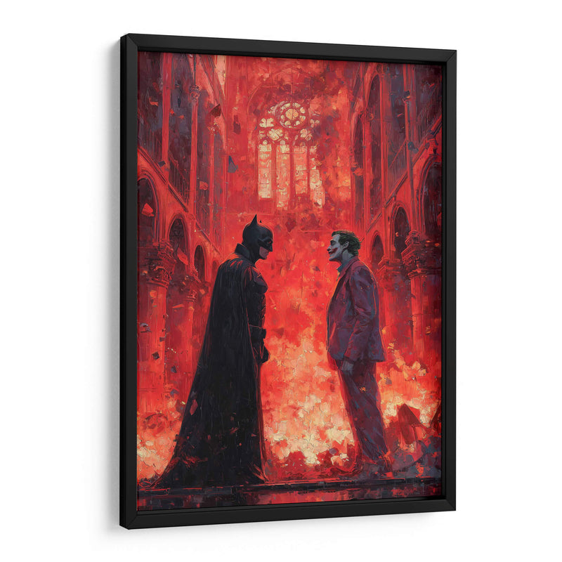 El Enfrentamiento - Hassan Sultan | Cuadro decorativo de Canvas Lab