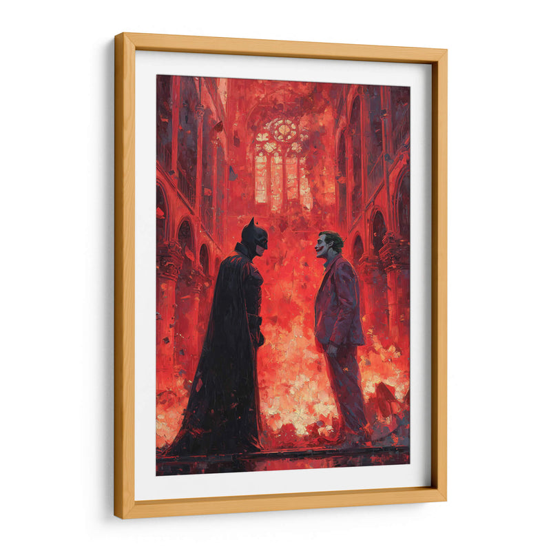 El Enfrentamiento - Hassan Sultan | Cuadro decorativo de Canvas Lab