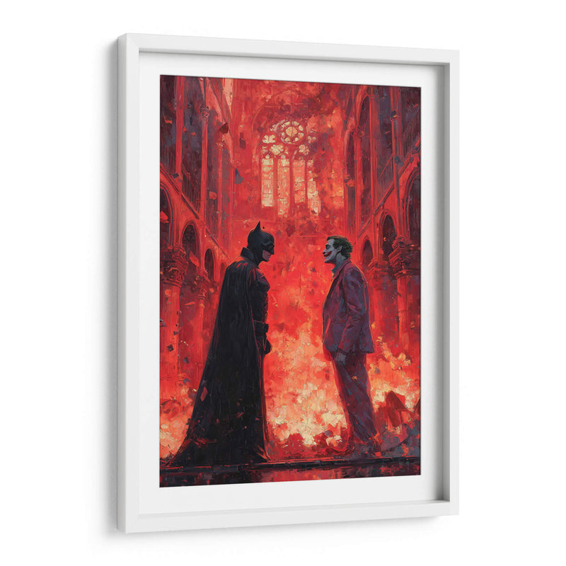 El Enfrentamiento - Hassan Sultan | Cuadro decorativo de Canvas Lab