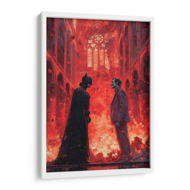 El Enfrentamiento - Hassan Sultan | Cuadro decorativo de Canvas Lab