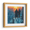 Batman y el Comisionado Gordon - Hassan Sultan | Cuadro decorativo de Canvas Lab