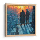 Batman y el Comisionado Gordon - Hassan Sultan | Cuadro decorativo de Canvas Lab