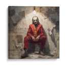 Óleo del Guasón en el Asilo - Hassan Sultan | Cuadro decorativo de Canvas Lab