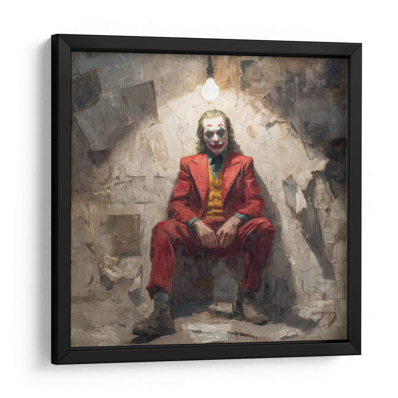 Óleo del Guasón en el Asilo - Hassan Sultan | Cuadro decorativo de Canvas Lab