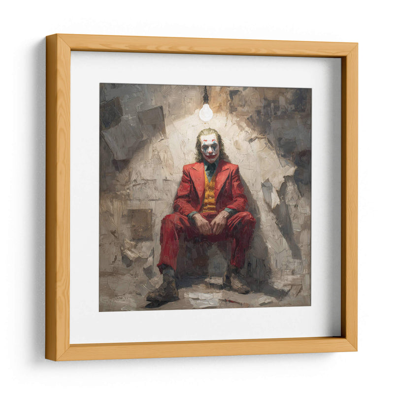 Óleo del Guasón en el Asilo - Hassan Sultan | Cuadro decorativo de Canvas Lab