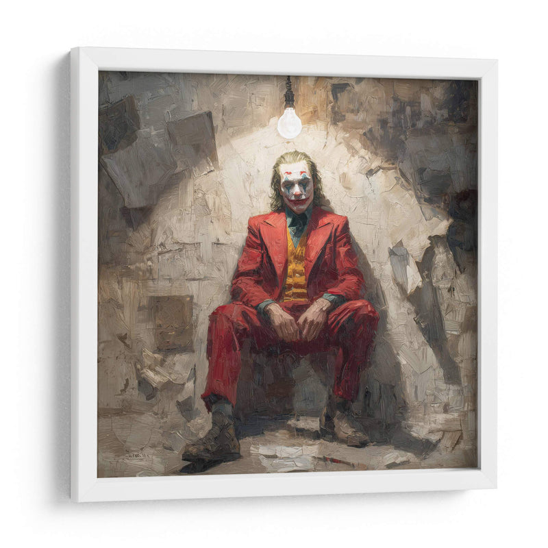 Óleo del Guasón en el Asilo - Hassan Sultan | Cuadro decorativo de Canvas Lab