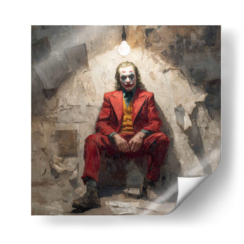 Óleo del Guasón en el Asilo - Hassan Sultan | Cuadro decorativo de Canvas Lab