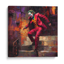 El Guasón en Óleo Colorido - Hassan Sultan | Cuadro decorativo de Canvas Lab