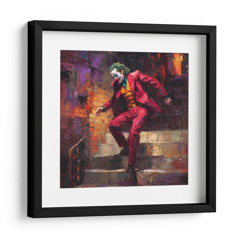 El Guasón en Óleo Colorido - Hassan Sultan | Cuadro decorativo de Canvas Lab