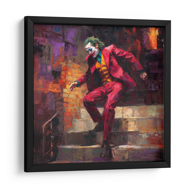 El Guasón en Óleo Colorido - Hassan Sultan | Cuadro decorativo de Canvas Lab