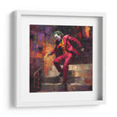 El Guasón en Óleo Colorido - Hassan Sultan | Cuadro decorativo de Canvas Lab