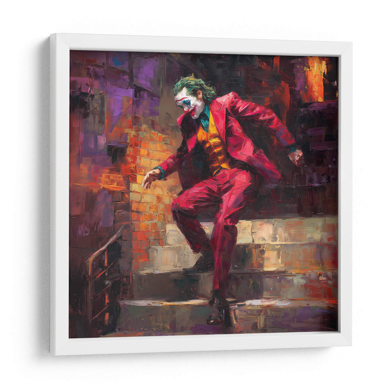 El Guasón en Óleo Colorido - Hassan Sultan | Cuadro decorativo de Canvas Lab