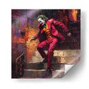 El Guasón en Óleo Colorido - Hassan Sultan | Cuadro decorativo de Canvas Lab