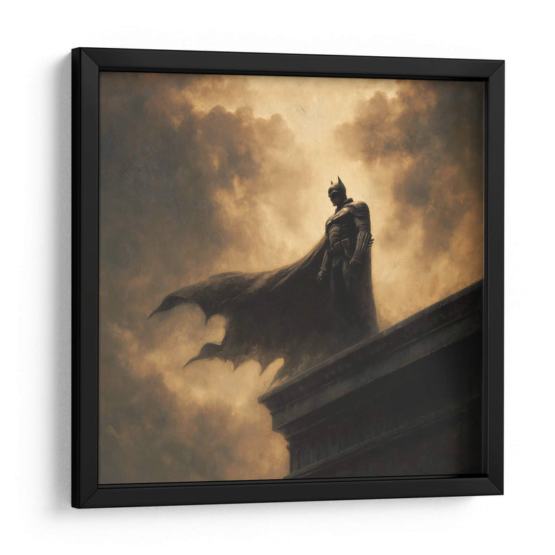 Batman Chiaroscuro - Hassan Sultan | Cuadro decorativo de Canvas Lab