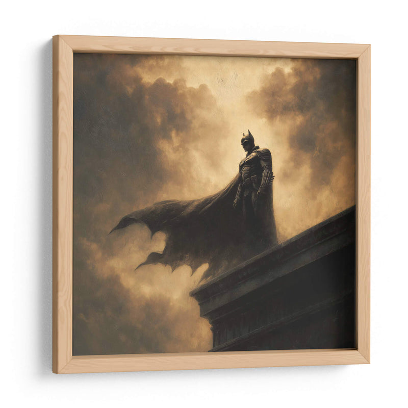 Batman Chiaroscuro - Hassan Sultan | Cuadro decorativo de Canvas Lab